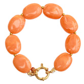 Pulsera pastilla naranja