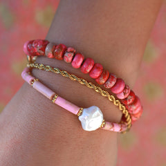 Bracelet shell rose