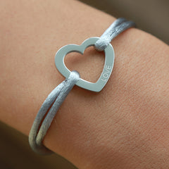 Bracelet doux amour argent