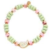 Armband Paisley weiß