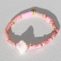 Bracelet shell rose