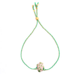 Bracelet poisson tropical vert