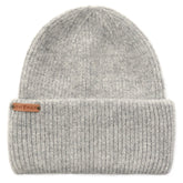 Gorro de lana gris