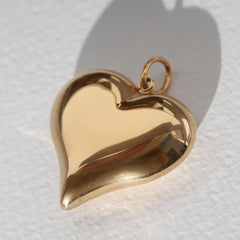 Charm corazón en negrita