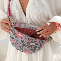 Crossbody tas lichtblauw