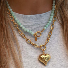 Charm de corazón barroco