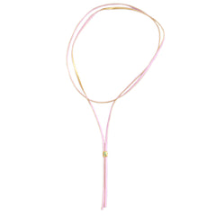 Gargantilla rosa de ojo malvado