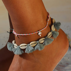 Anklet Nomad seagreen
