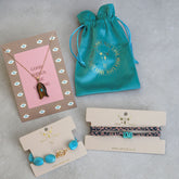 cadeau set turquoise