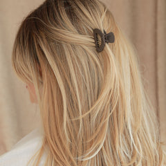 Haarspange 2er Set braun/schwarz