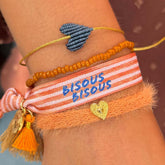 Bracelets set heart bisous