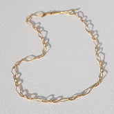 Gouden lange ketting chain