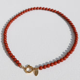 Necklace Javea brique stone