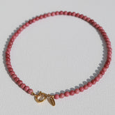 Javea necklace rose stone