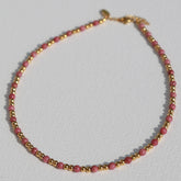 Ketting Moraira rosé steen