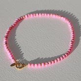 Collar Javea rosa fuerte