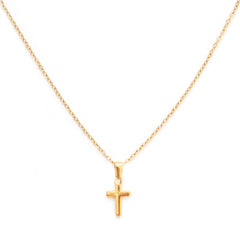 Goldkette mit Kreuz