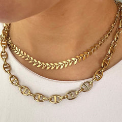 Gold chain chain reaction