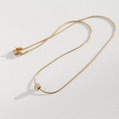 Goldkette mit Zirkonia