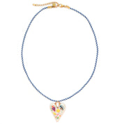 Halskette Herz Auge Smiley