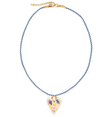 Ketting hart oog smiley