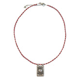 Collier les amoureux en argent