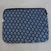 Laptop sleeve Indian blue