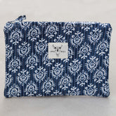 Make-up bag Indian blue