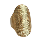 Puntos de anillo de oro