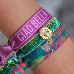 Ibiza elastiekjes ciao bella glitter