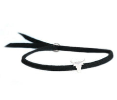 Pulsera Buffalo Plata Negra