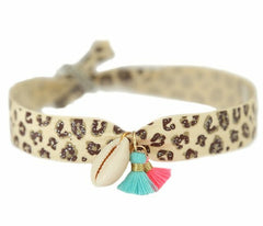 Pulsera de tobillo con coco
