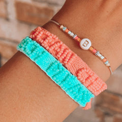 Conjunto de 2 pulseras Ocean child & beach please