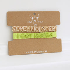 Sorry not sorry & I got issues set van 2 armbandjes