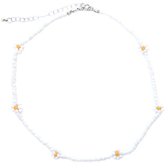 Choker white daisy