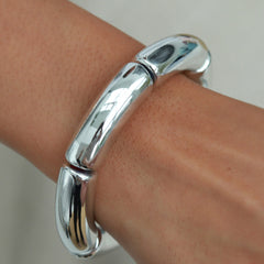 Armband penne silver