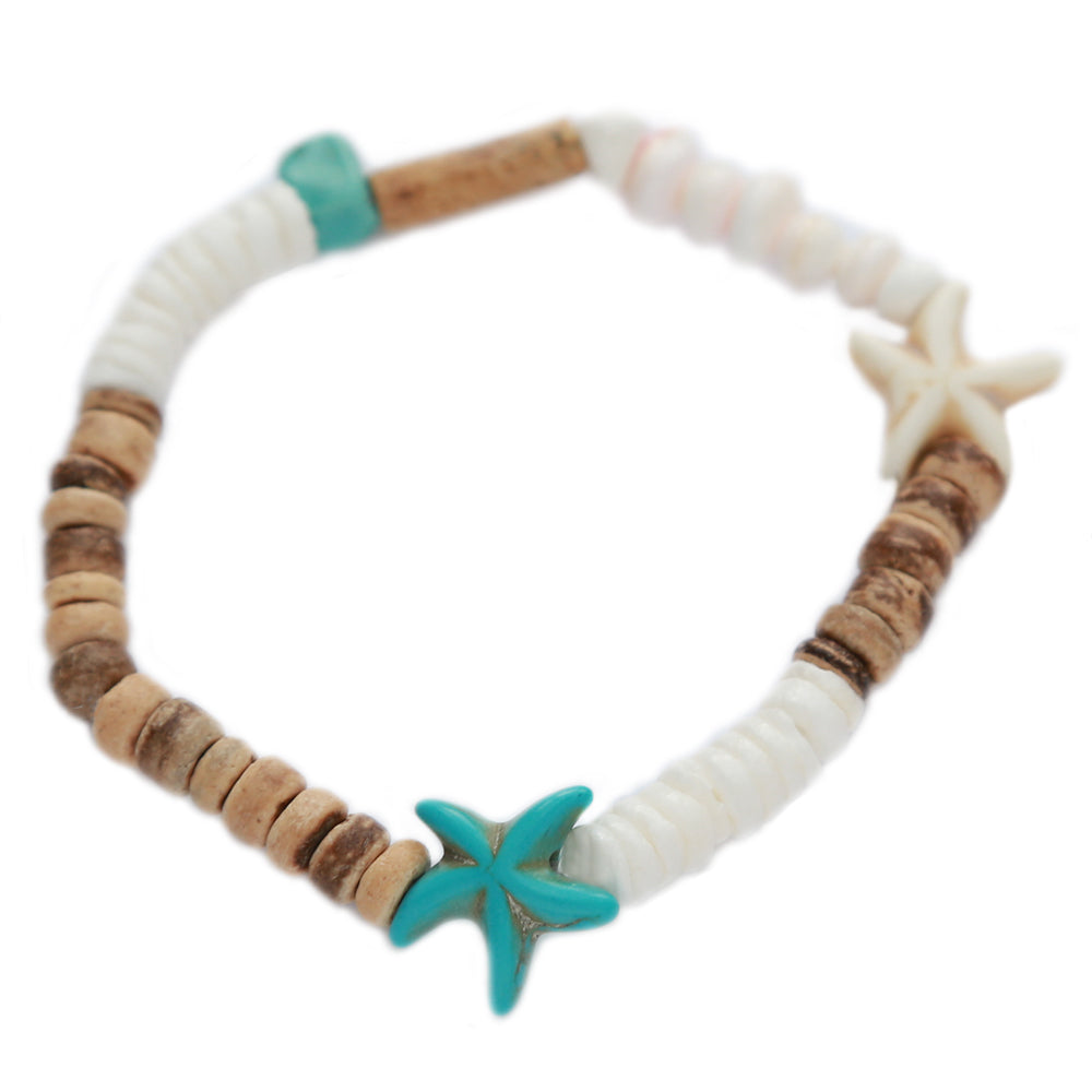 Armband Coco Seestern türkis