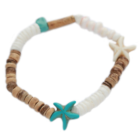 Armband Coco Seestern türkis 1000