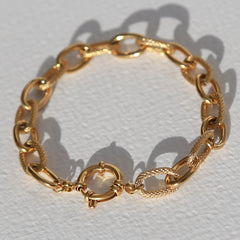 Bracelet Statement chain gold