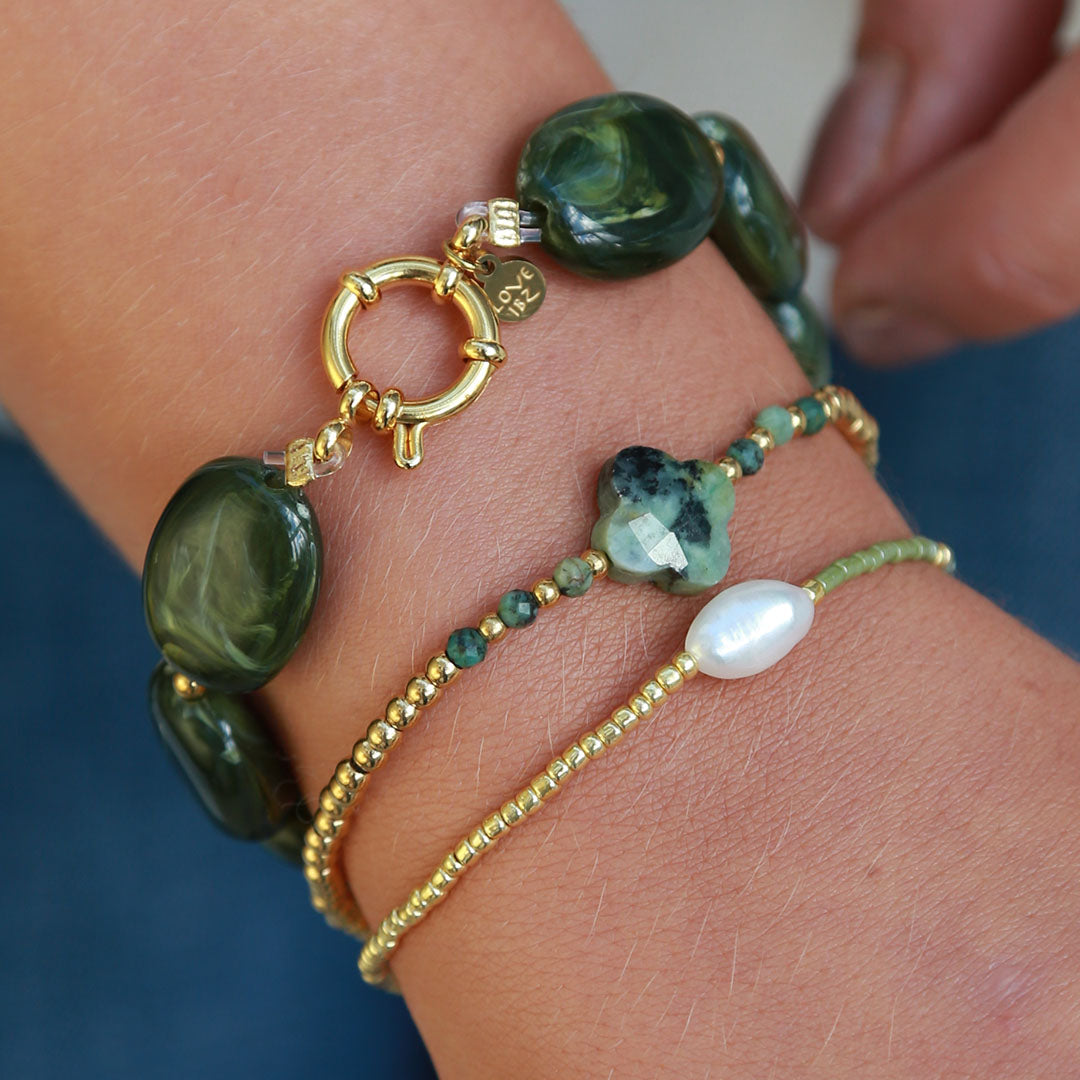 Bracelet pastille green