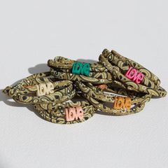 Pulsera tipo bandana color oliva: ¡elige tu propio color!