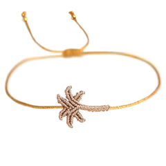Brazalete palma champán