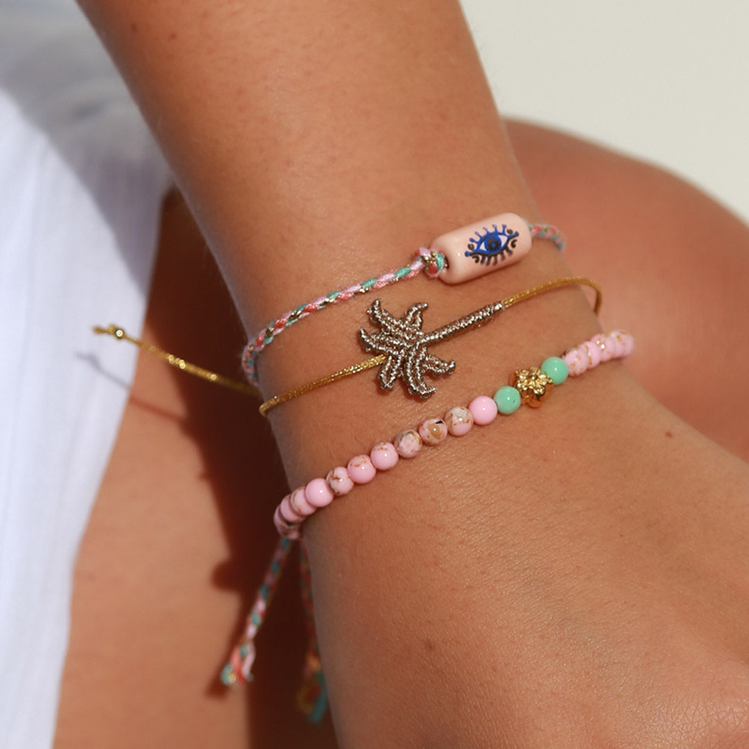 Brazalete palma champán