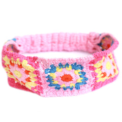 Diadema de crochet de verano