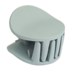 Hair clip round greige