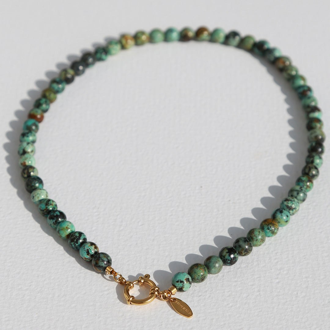 Collier turquoise africaine d'Alicante