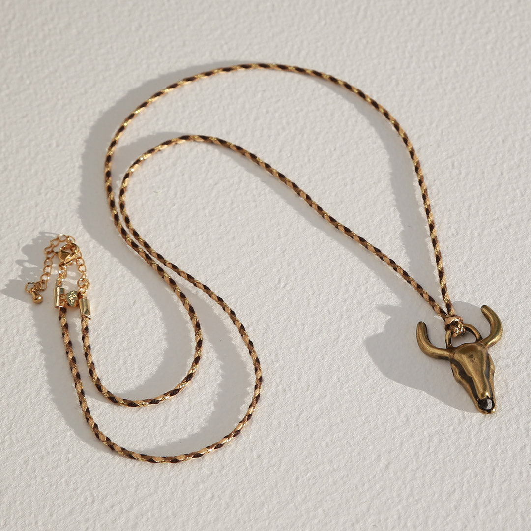 Halskette Bulle Kupfer