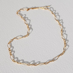 Gouden lange ketting chain