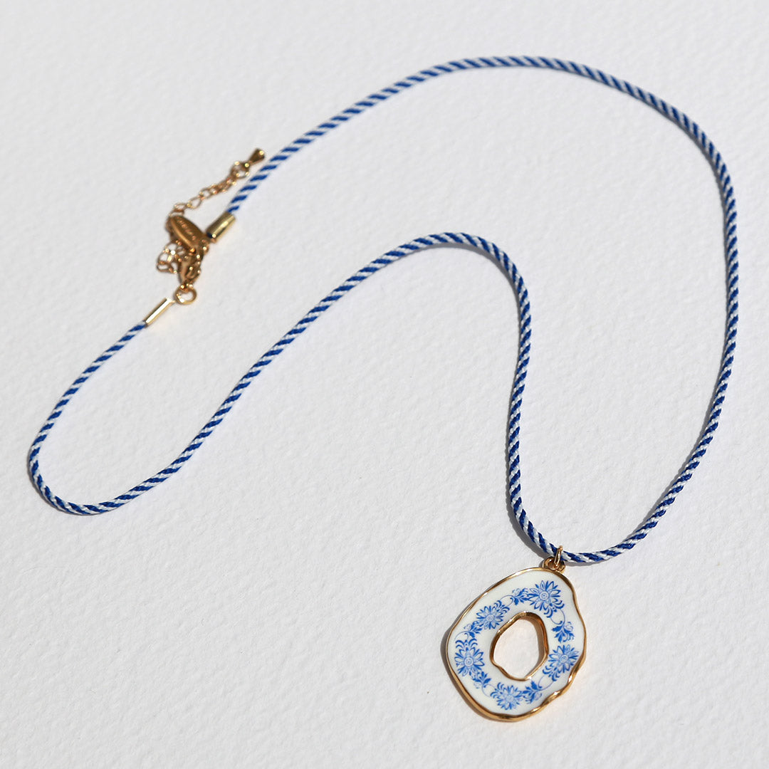 Ketting Delfts blauw