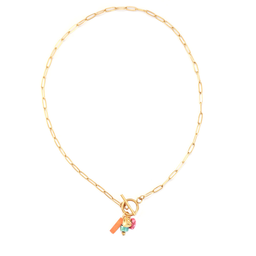 Gold chain Ibiza summer